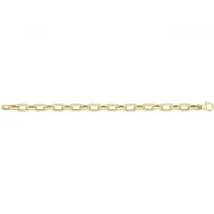 9CT Yellow Gold Hollow Bracelet BR617