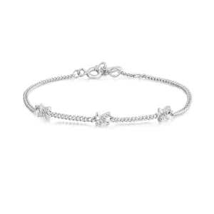 Ania Haie Silver Cross Station Bracelet B061-03H