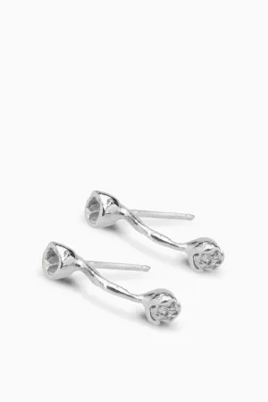 Blossom Earrings | Silver