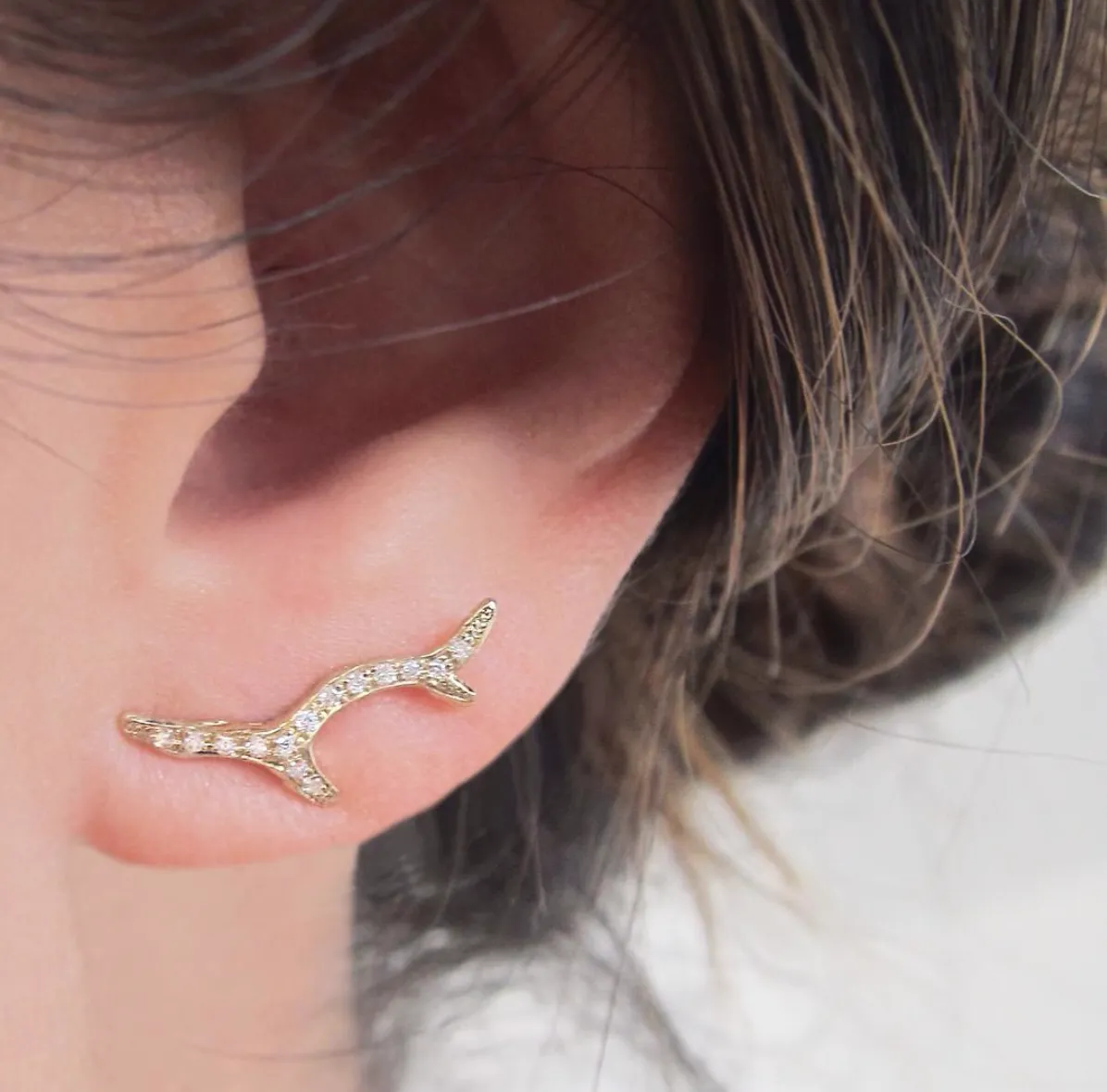 Branch Diamond Ear Crawlers