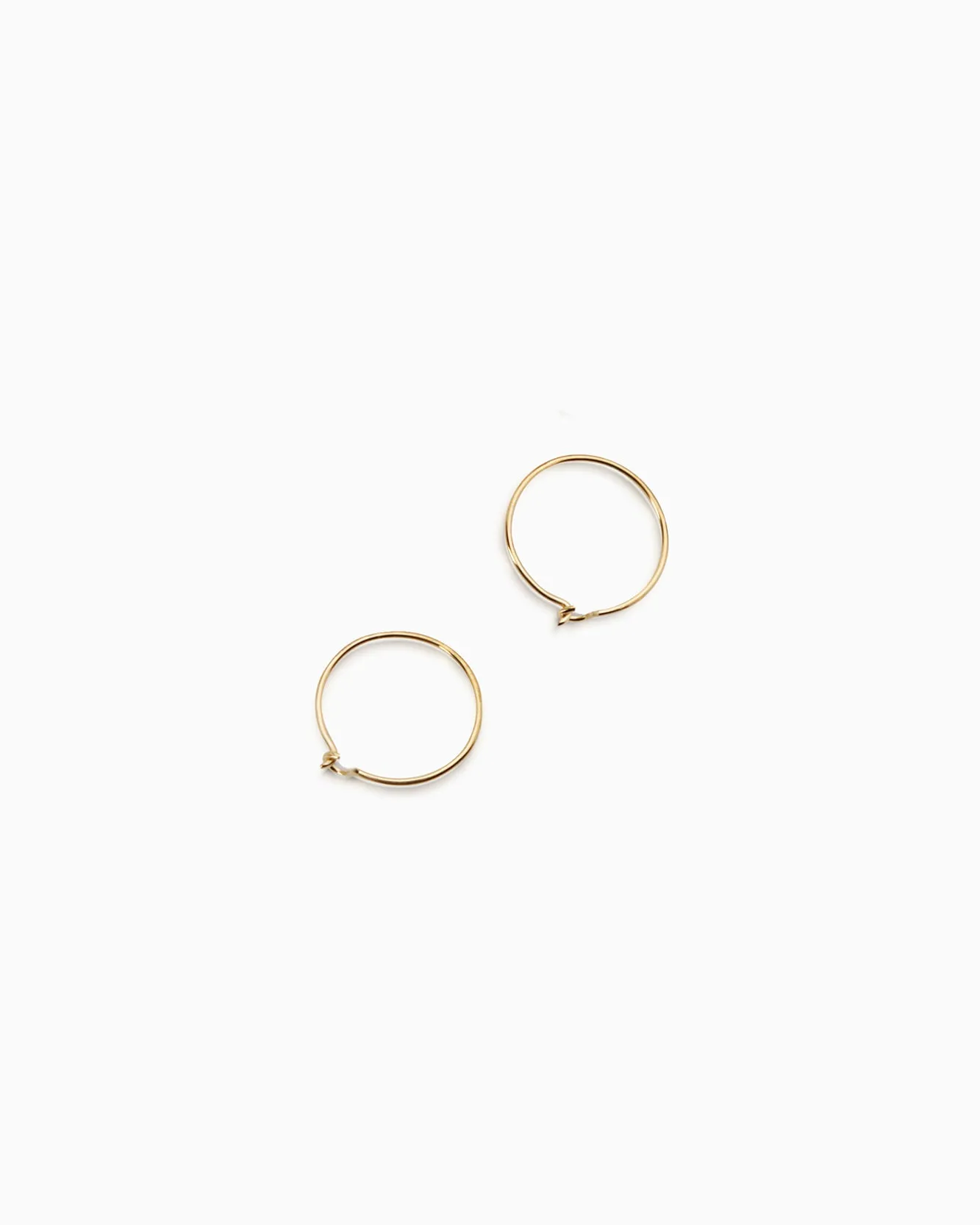 Coil Hoops | Gold