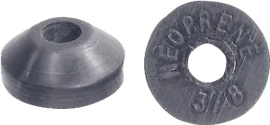 Danco 35094B Faucet Washer, 3/8 in, 5/8 in Dia, Rubber :BAG 1: QUANTITY: 5