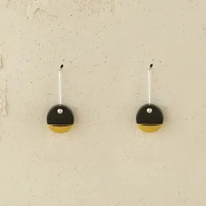 Erin Lightfoot: Earring Black Spot Drop