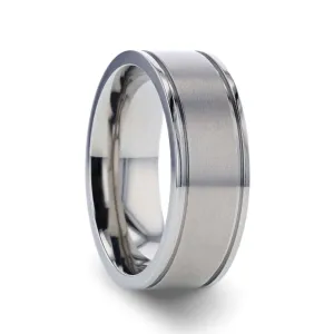 FAIRFIELD | Titanium Ring Flat Satin