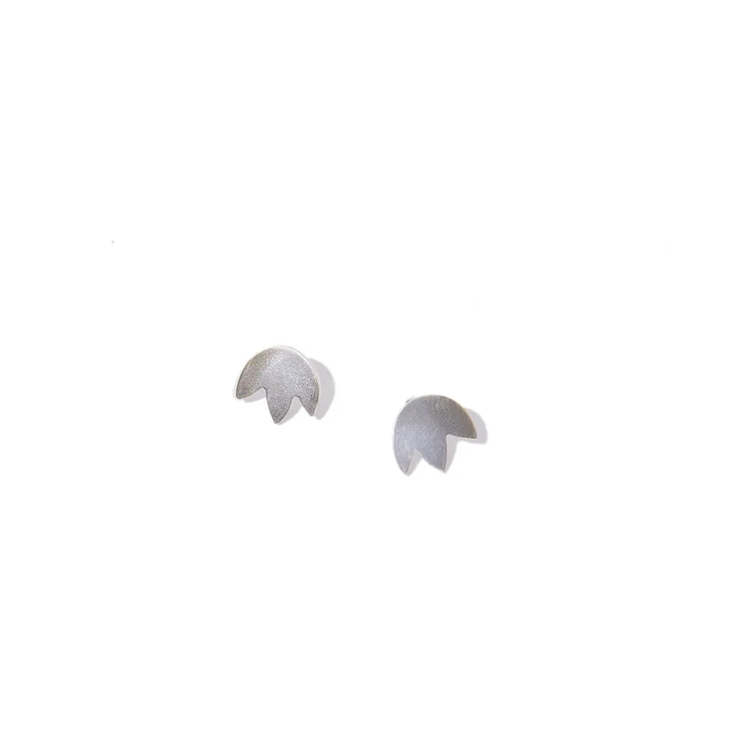 Flora Stud Earrings - Sterling Silver