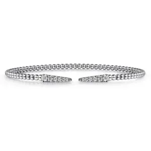 Gabriel & Co. Bujukan Diamond Spikes Split Bangle