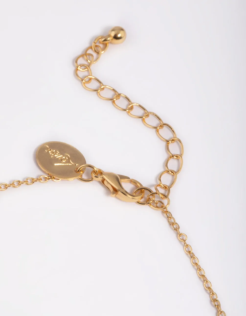 Gold Plated Freshwater Pearl Anklet