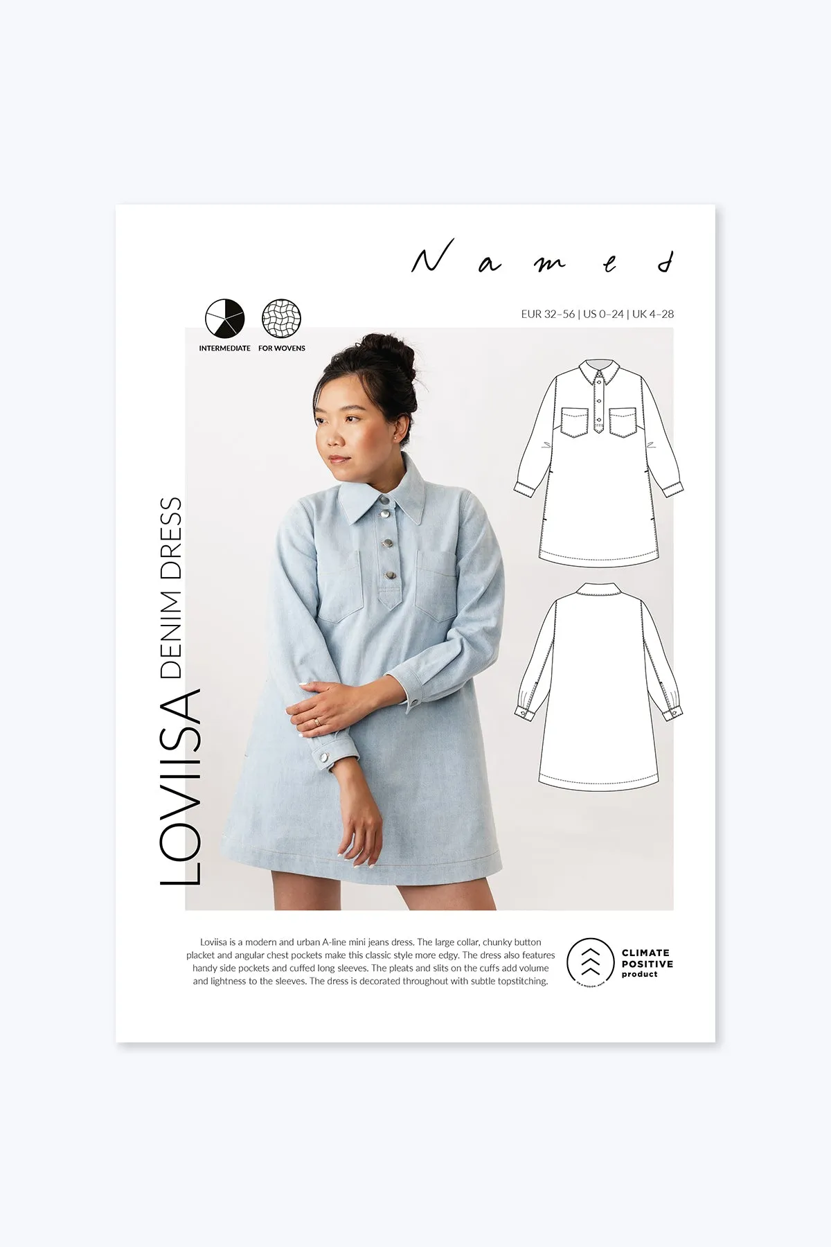 Loviisa denim dress