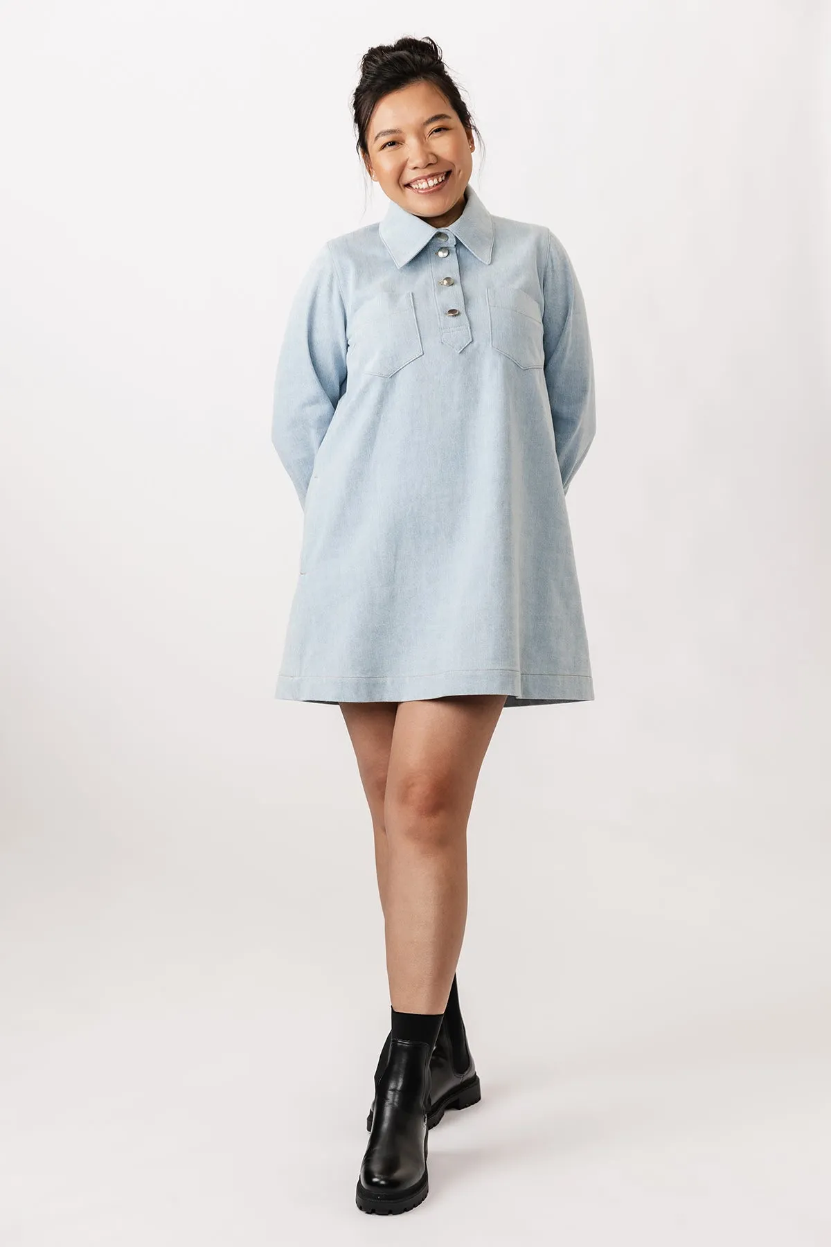 Loviisa denim dress