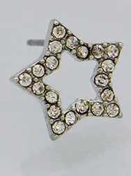 Margot Cubic Zirconia Delicate Star Studs