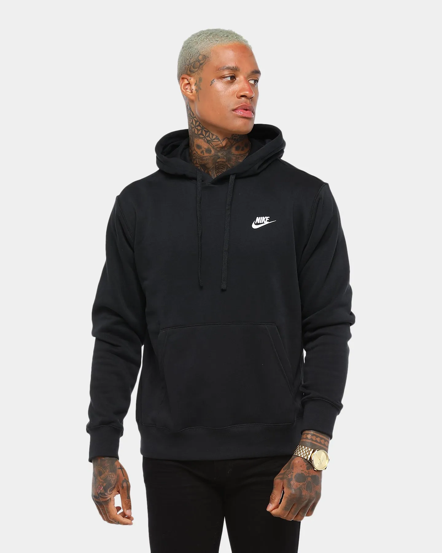 Nike Sportswear Club Fleece Pullover Hood Black