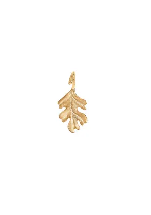 Ole Lynggaard Forest 18KYG Oak Leaf Pendant | Medium