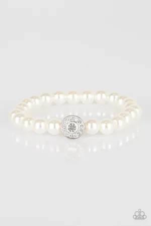 Paparazzi Bracelet ~ Follow My Lead - White