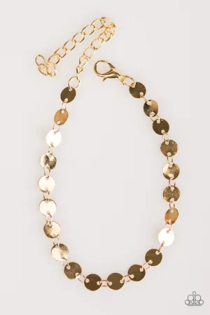 Paparazzi Bracelet ~ Spotlight Social - Gold