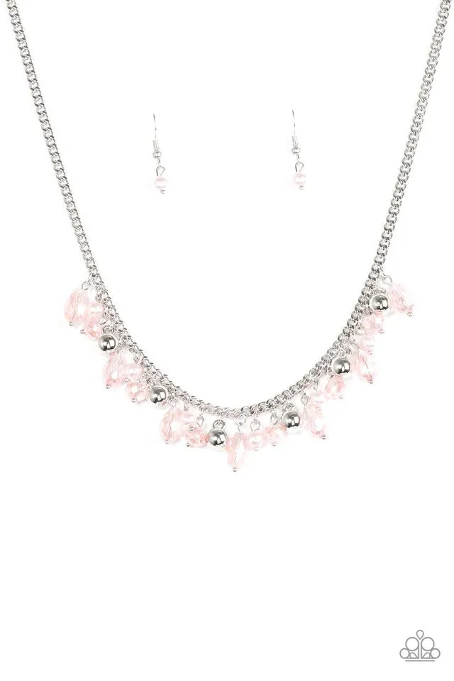 Paparazzi Necklace ~ Glammed If I Do, Glammed If I Dont - Pink