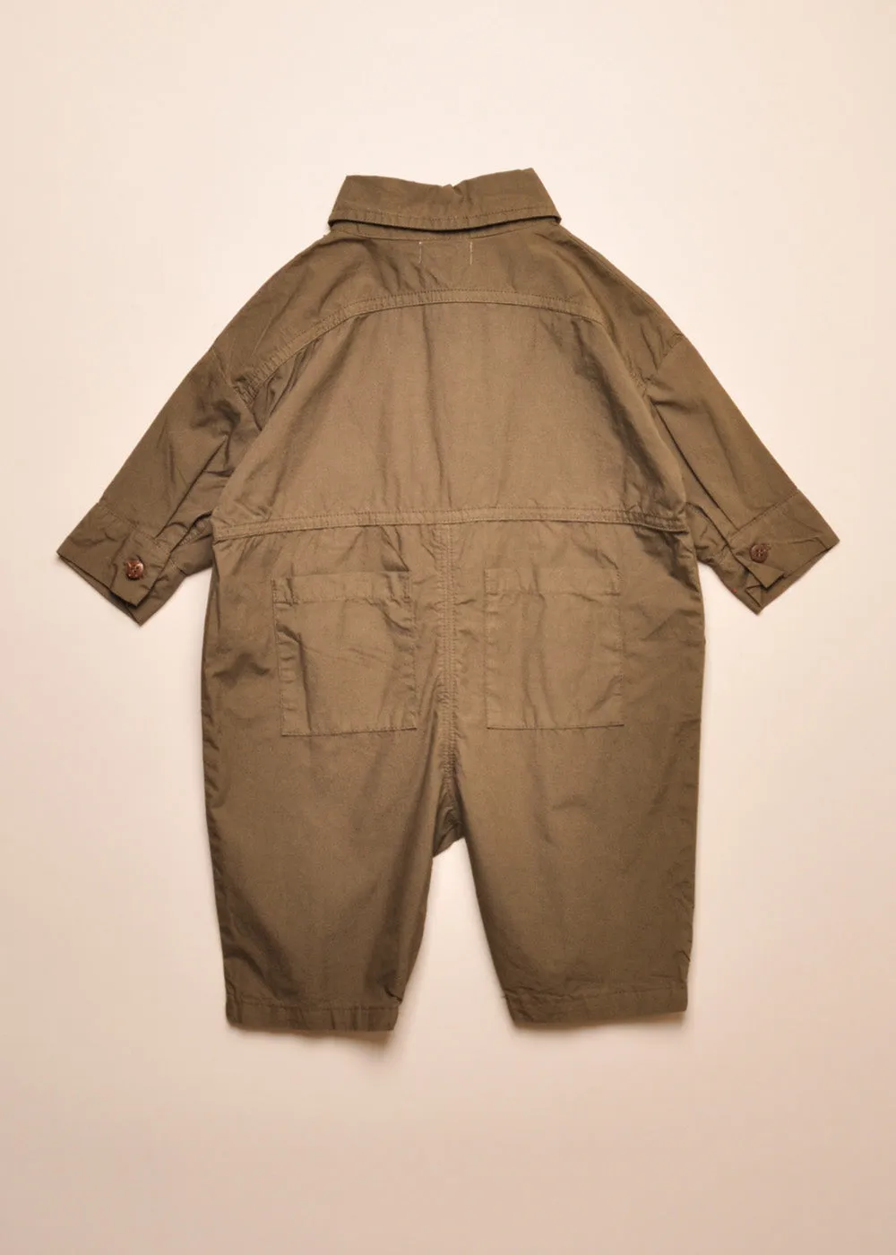 THE BOILER SUIT - OLIVE