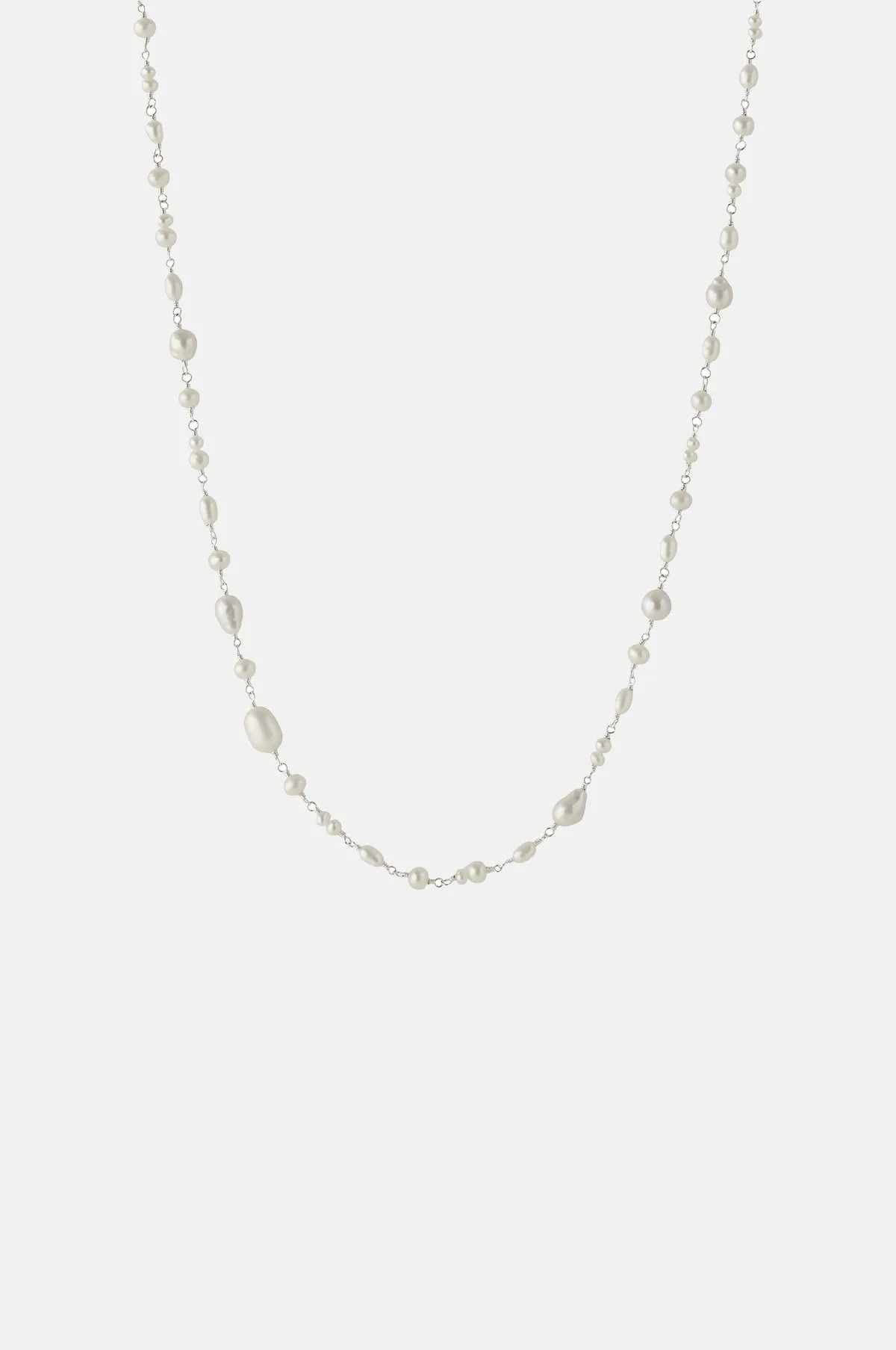 White Dreams Silver Necklace